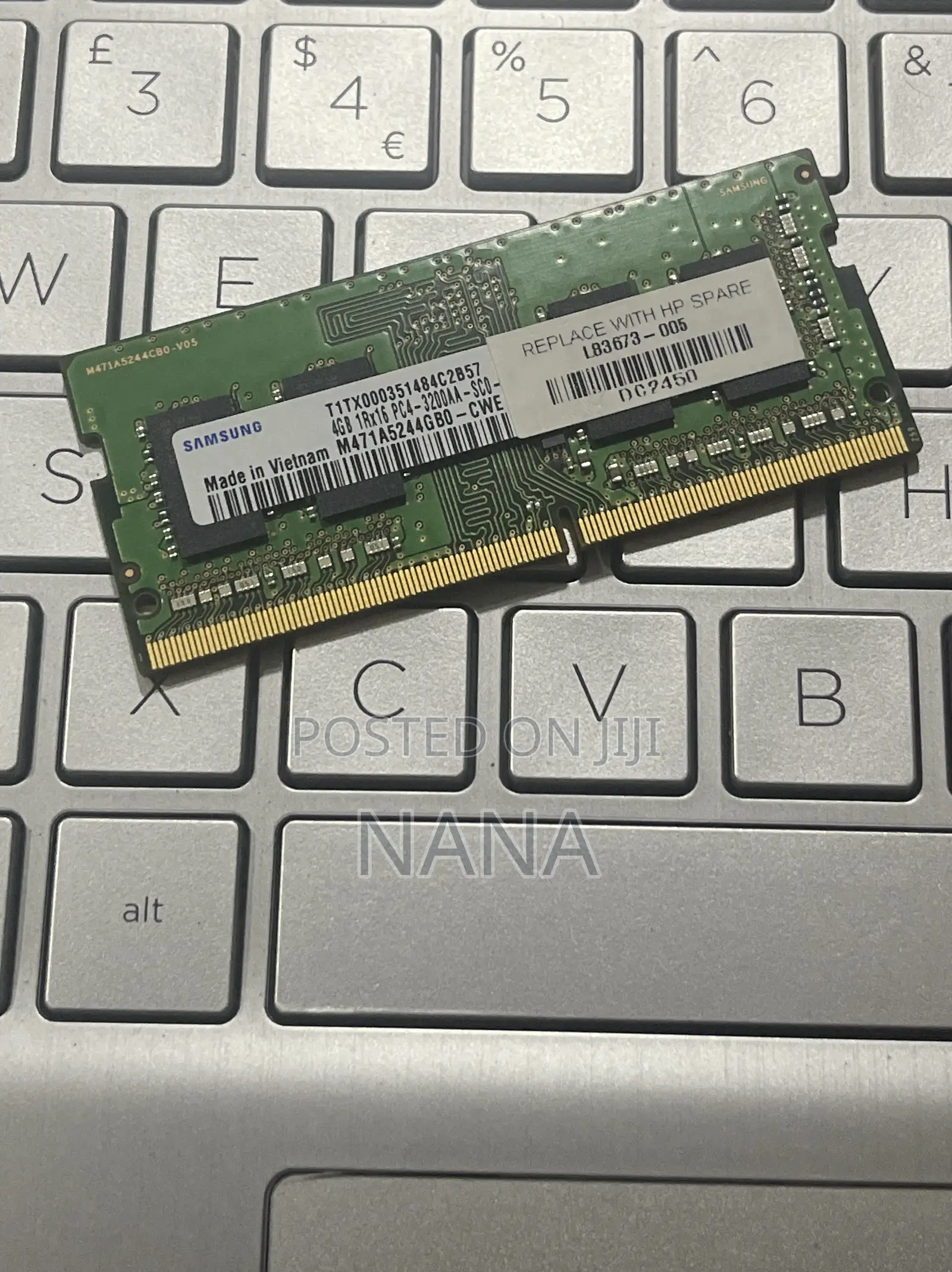Laptop Ram Sodimm Ddr4 3200mhz Speed 4gb