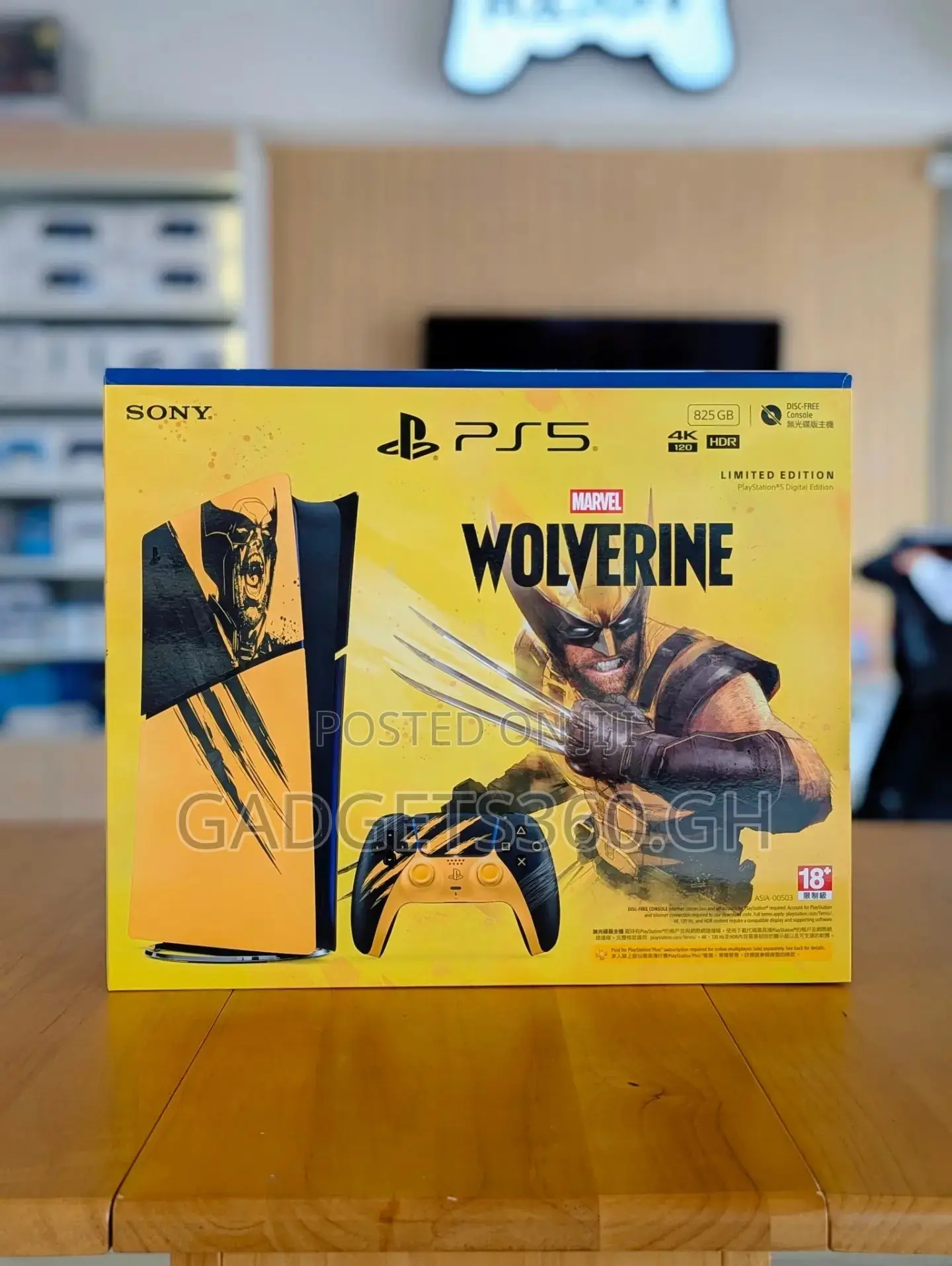 Sony PlayStation 5 Slim Digital 825GB (Wolverine Limited Edition)