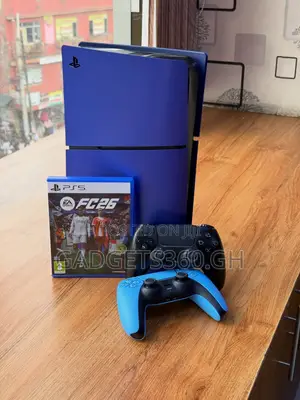 Sony PlayStation 5 Slim Standard 1TB (2 Controllers + FC26 CD)