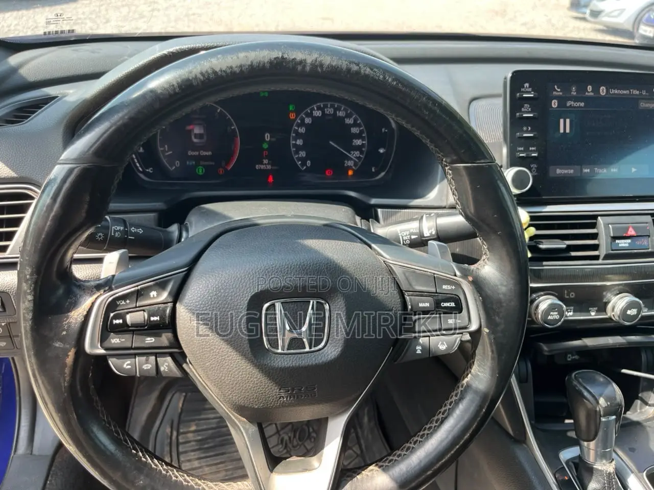 Honda Accord 2018 Blue