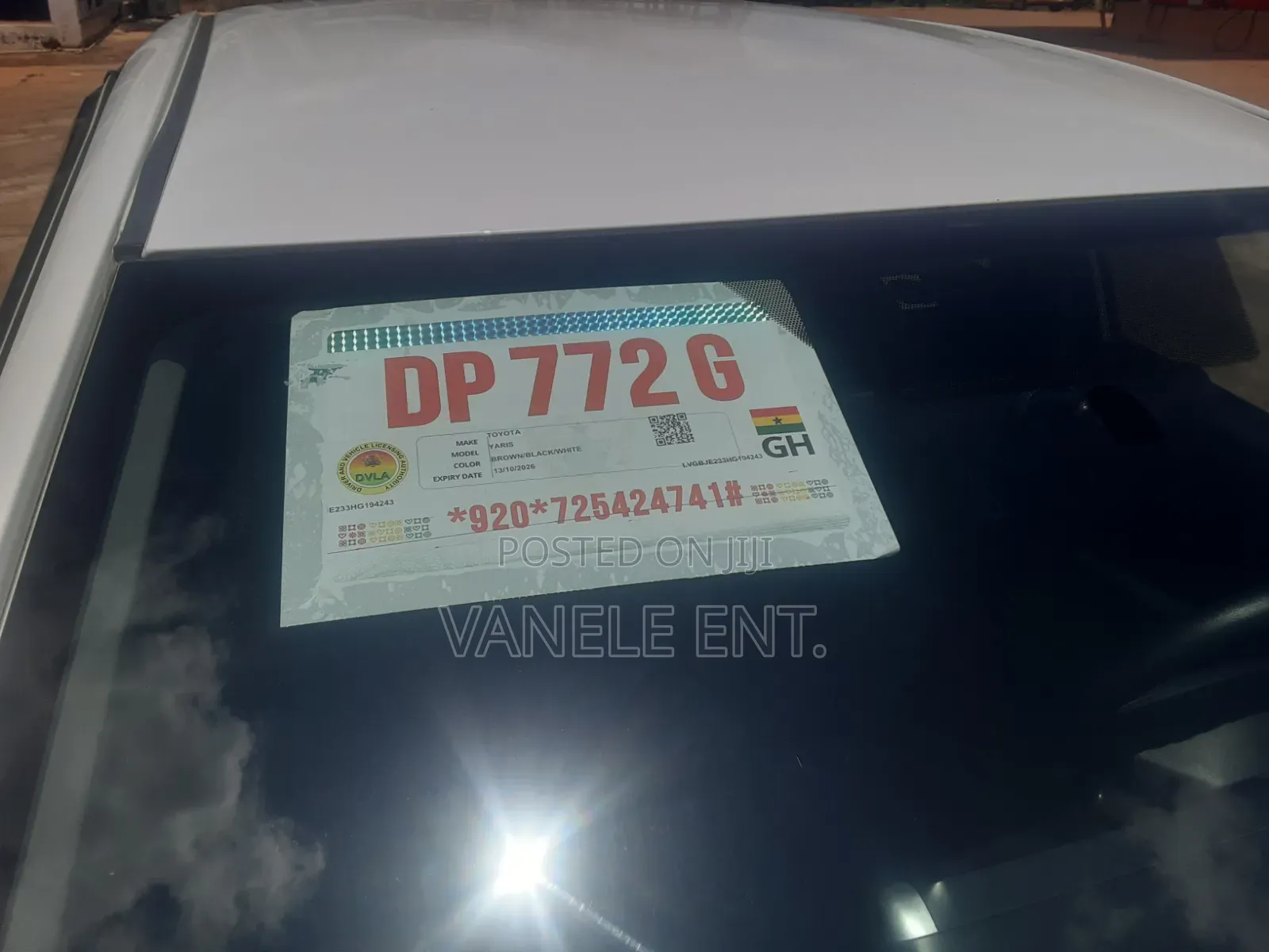 Toyota Yaris 2017 White