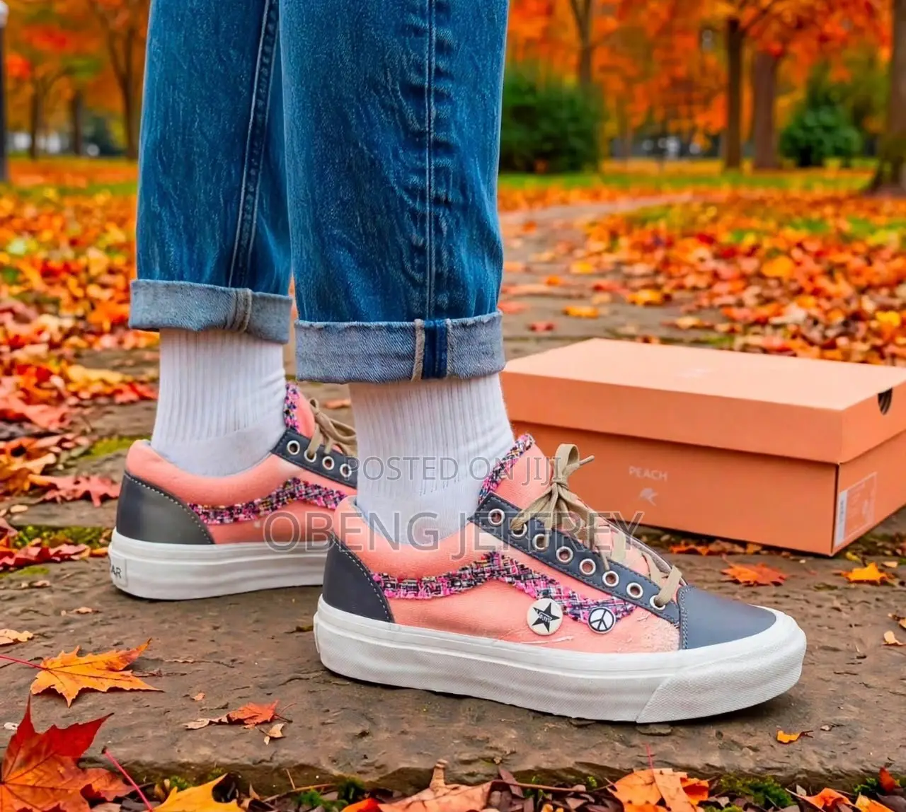 Original Vans Premium Old Skool Pink