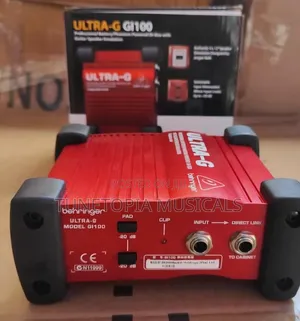 Behringer Ultra-G GI100, a Professional Active 1-Channel (DI) Box
