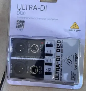 Behringer Ultra-Di DI20 Professional Active 2-Channel DI-Box/Splitter