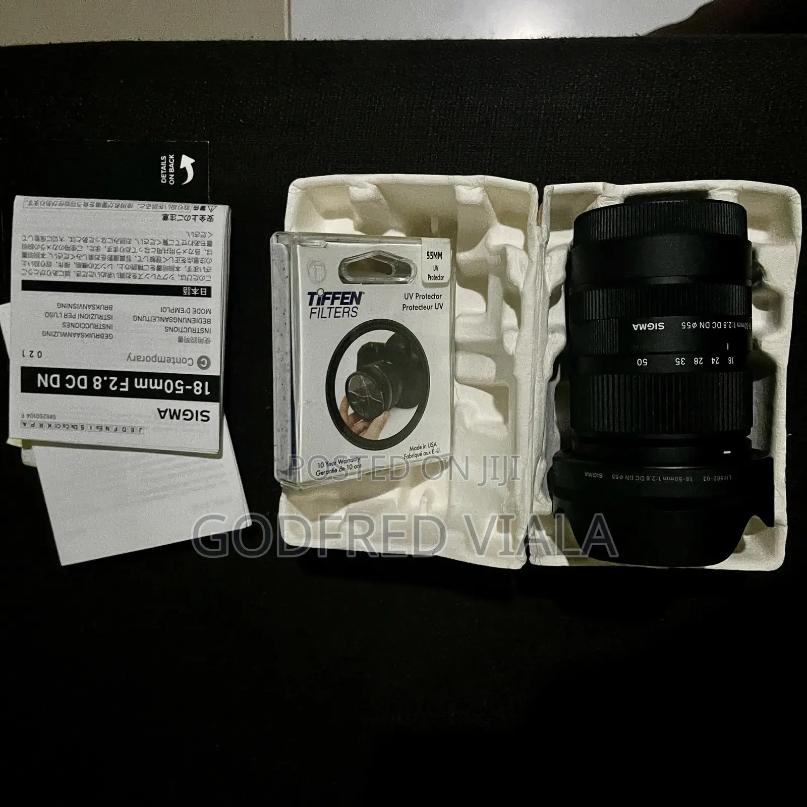 Sigma 18-50mm F2.8 DC DN Lens + UV Protector