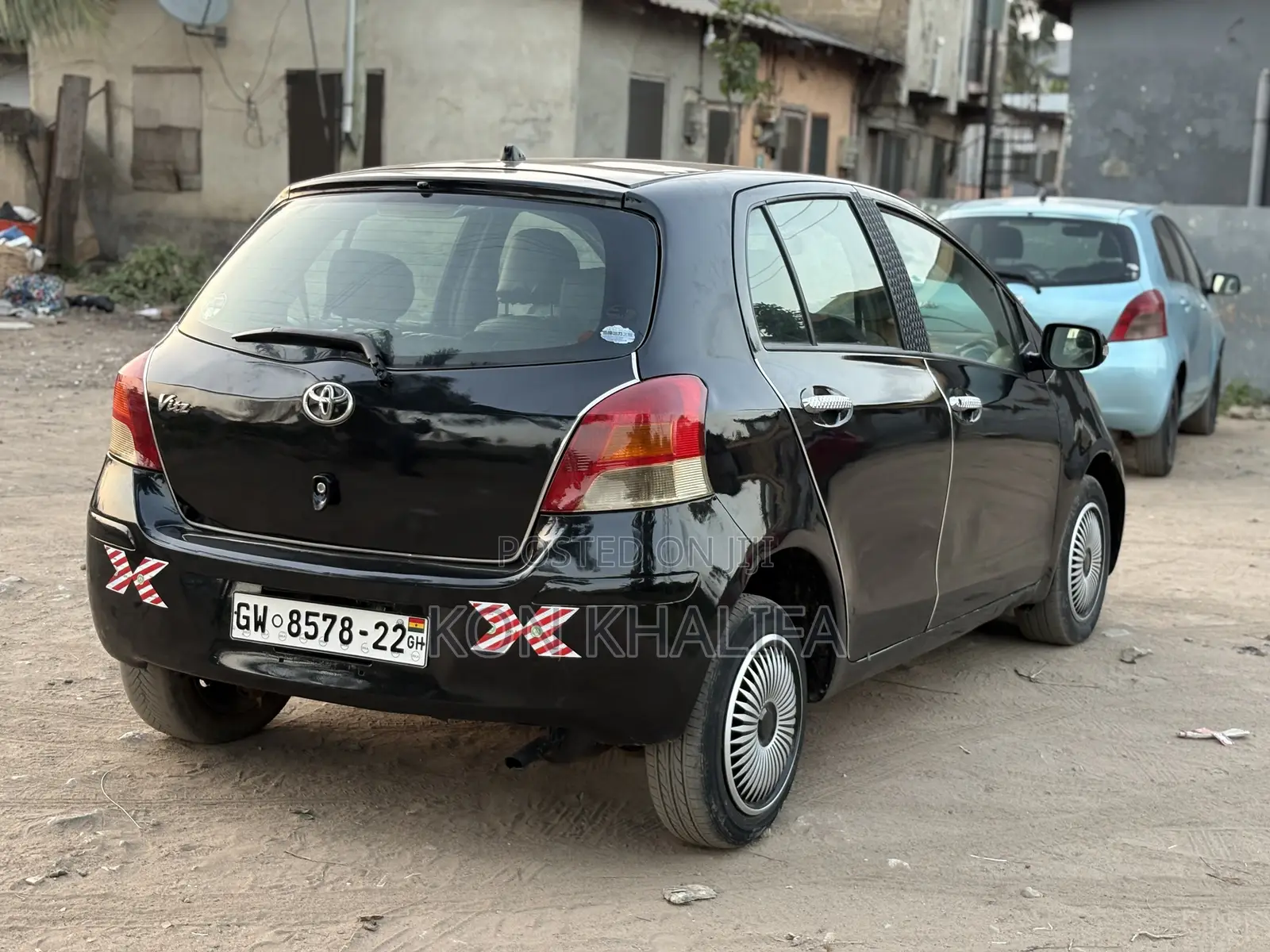 Toyota Vitz 1.0 FWD 5dr 2010 Black