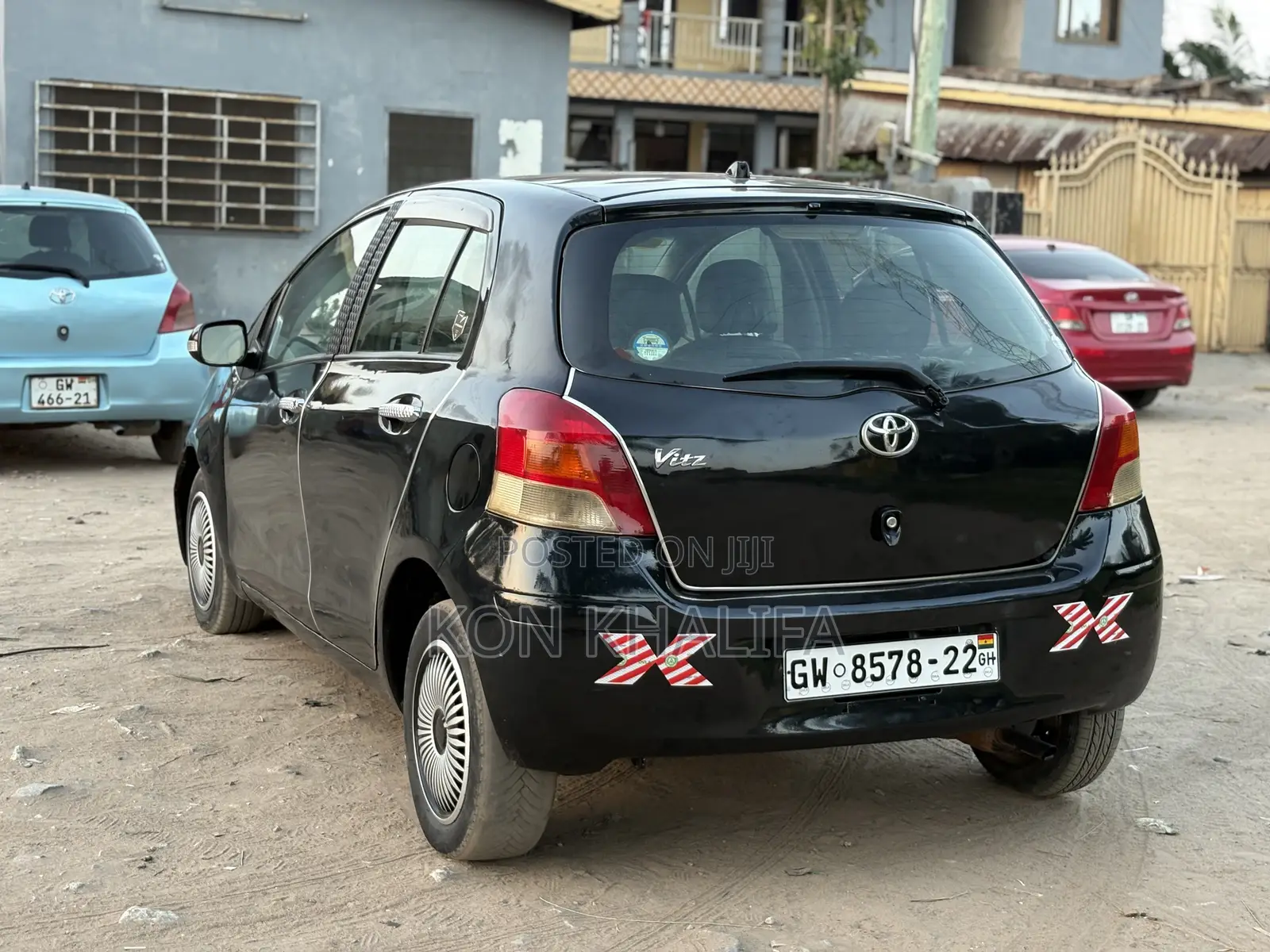 Toyota Vitz 1.0 FWD 5dr 2010 Black