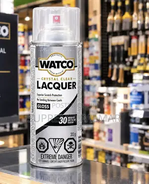 Watco Crystal Clear Lacquer Spray 11.25oz – Gloss Wood Finish