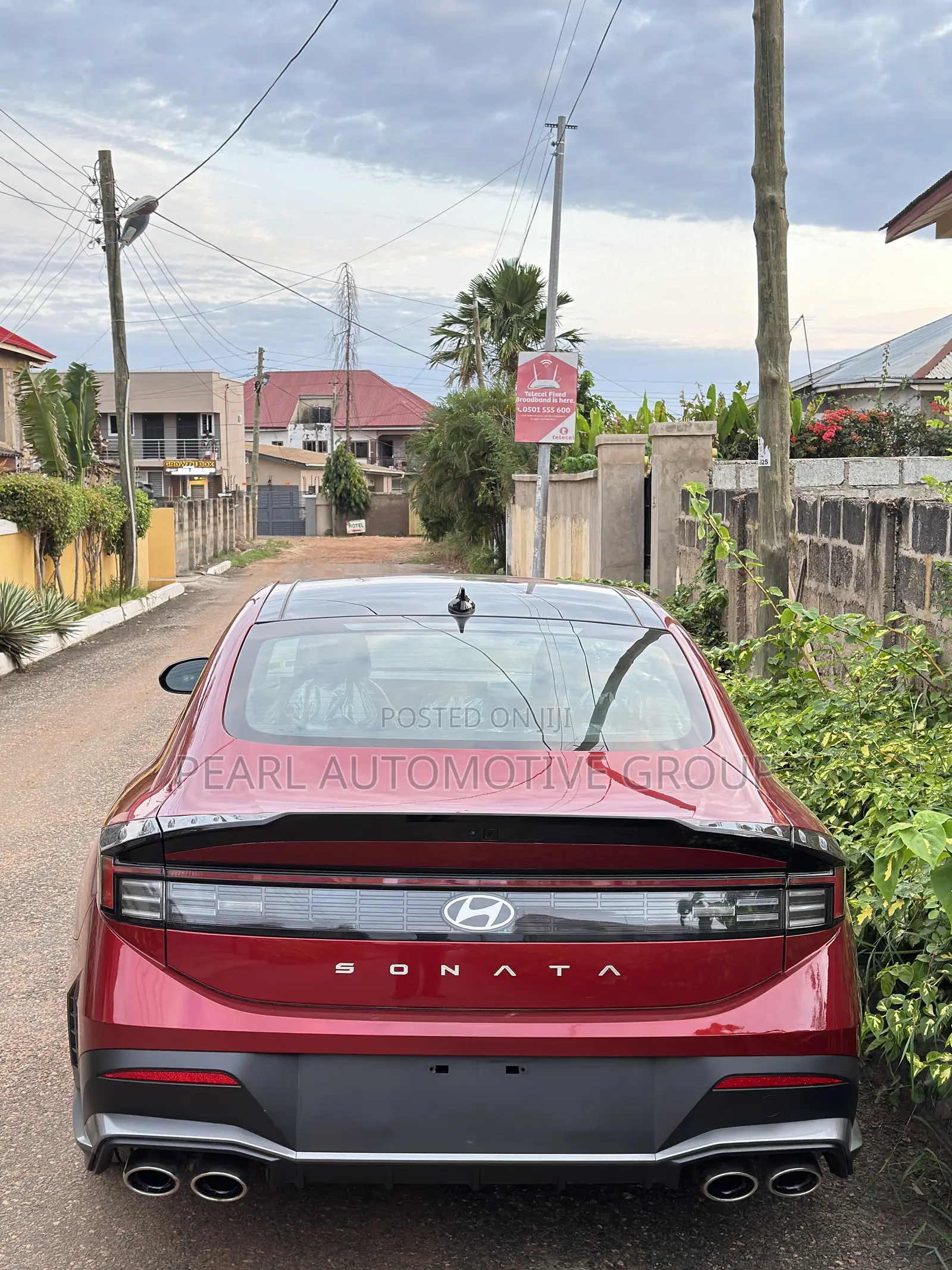 Hyundai Sonata N Line 2026 Red
