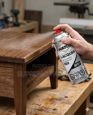 Watco Crystal Clear Lacquer Spray 11.25oz – Gloss Wood Finish