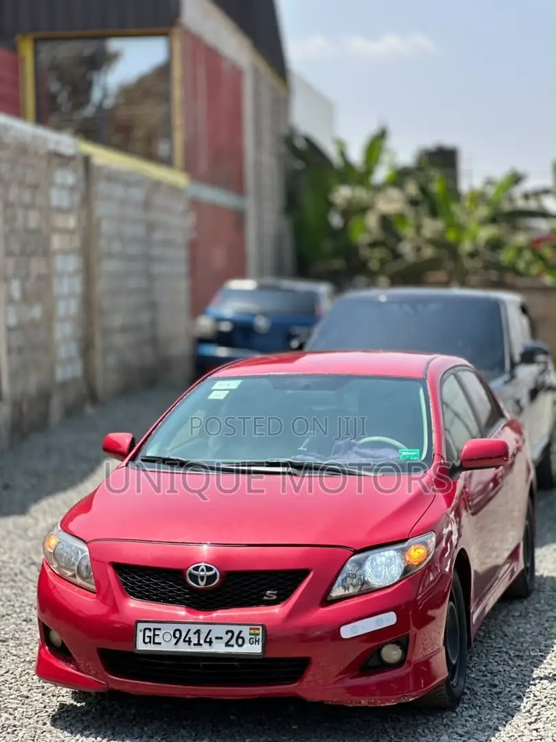Toyota Corolla 2010 Red