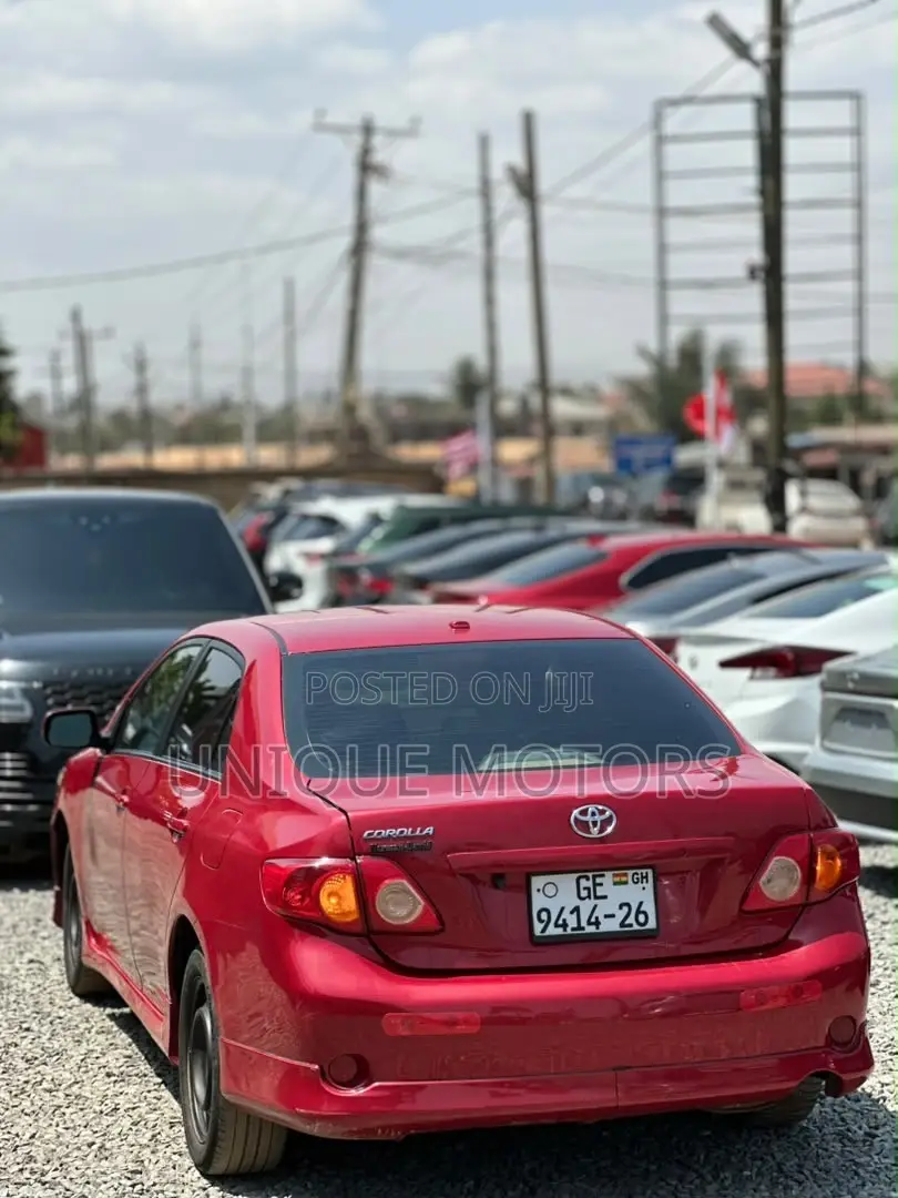Toyota Corolla 2010 Red
