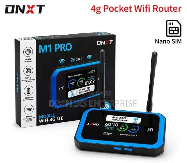 DNXT M1 Pro 4g Pocket Wifi Router