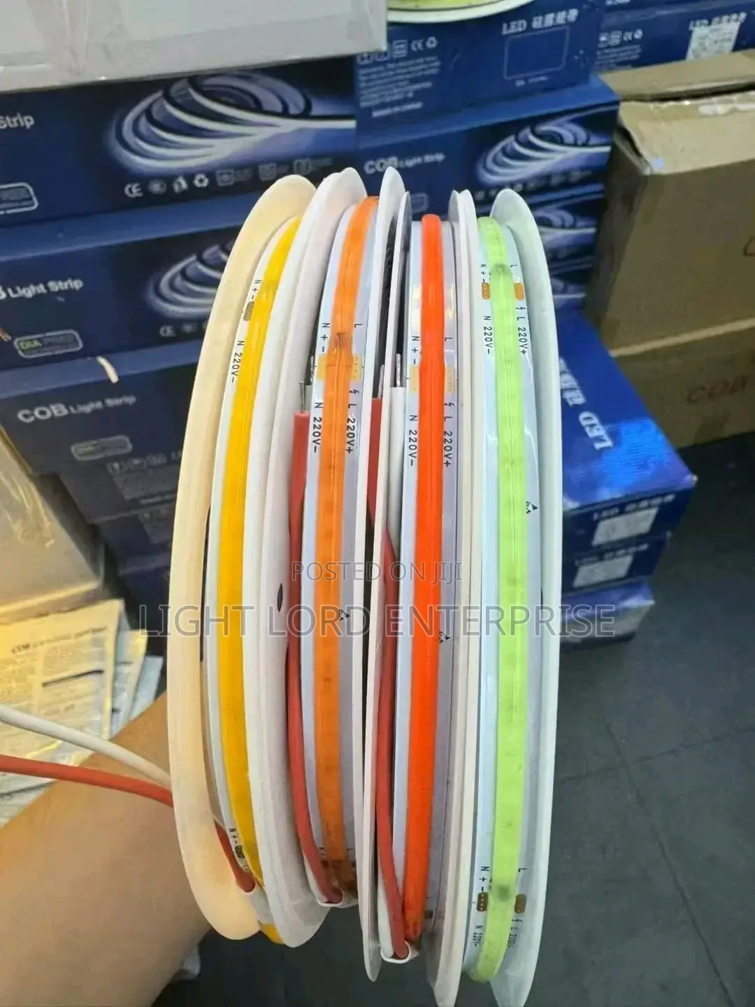 VzV-12V-24V-220V COB Light All Color Available