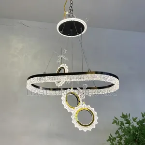 Hibiscus Rose Pendant Light 3color