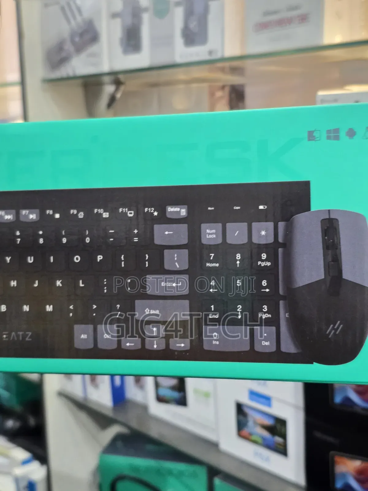 Heatz Zk36 Wireless Keyboard and Mouse Combo