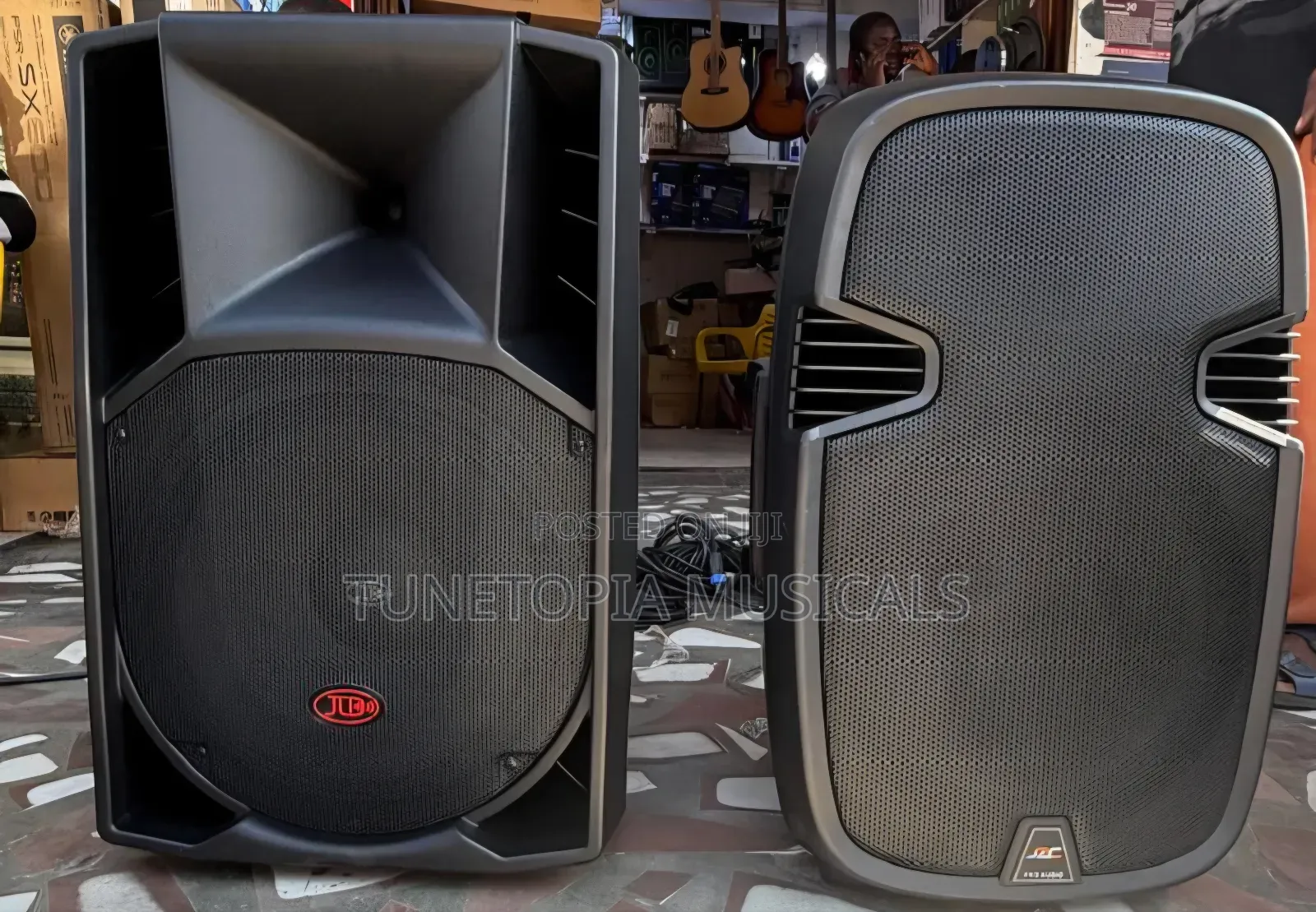 Jac Bluetooth Speaker With Passive Speaker & Cables With Mics