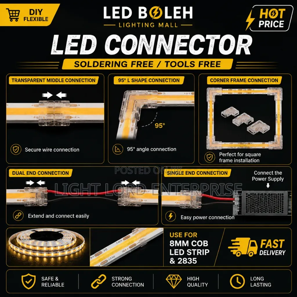 8mm Clip 2pin Contacter