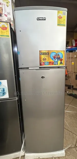 POWERFUL & DURABLE 165 Liters Neon Top Freezer Refrigerator