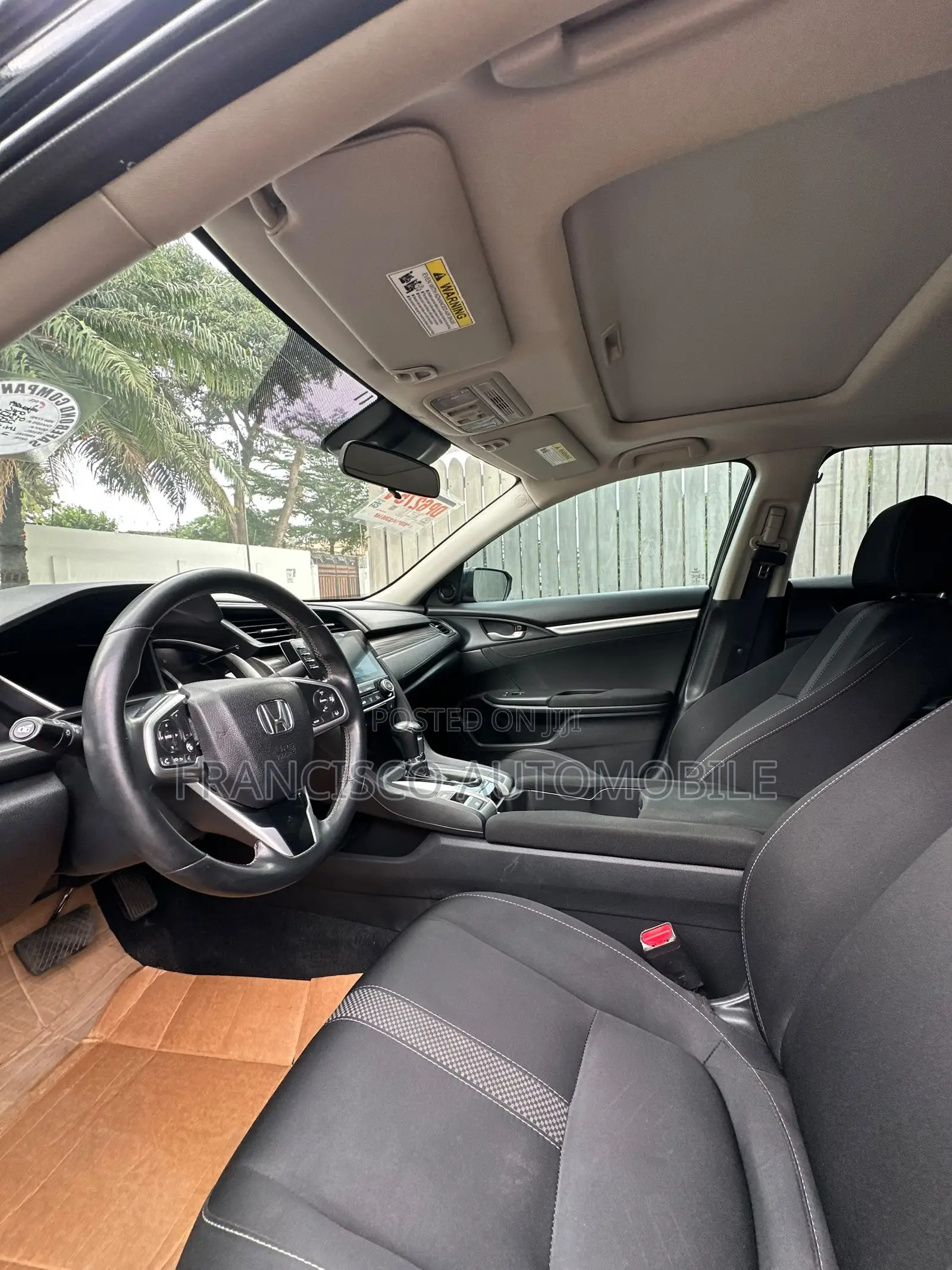 Honda Civic EX Sedan 2020 Black