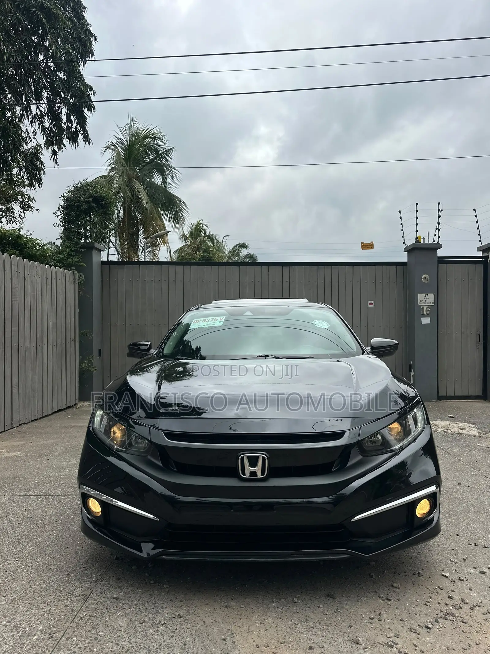 Honda Civic EX Sedan 2020 Black