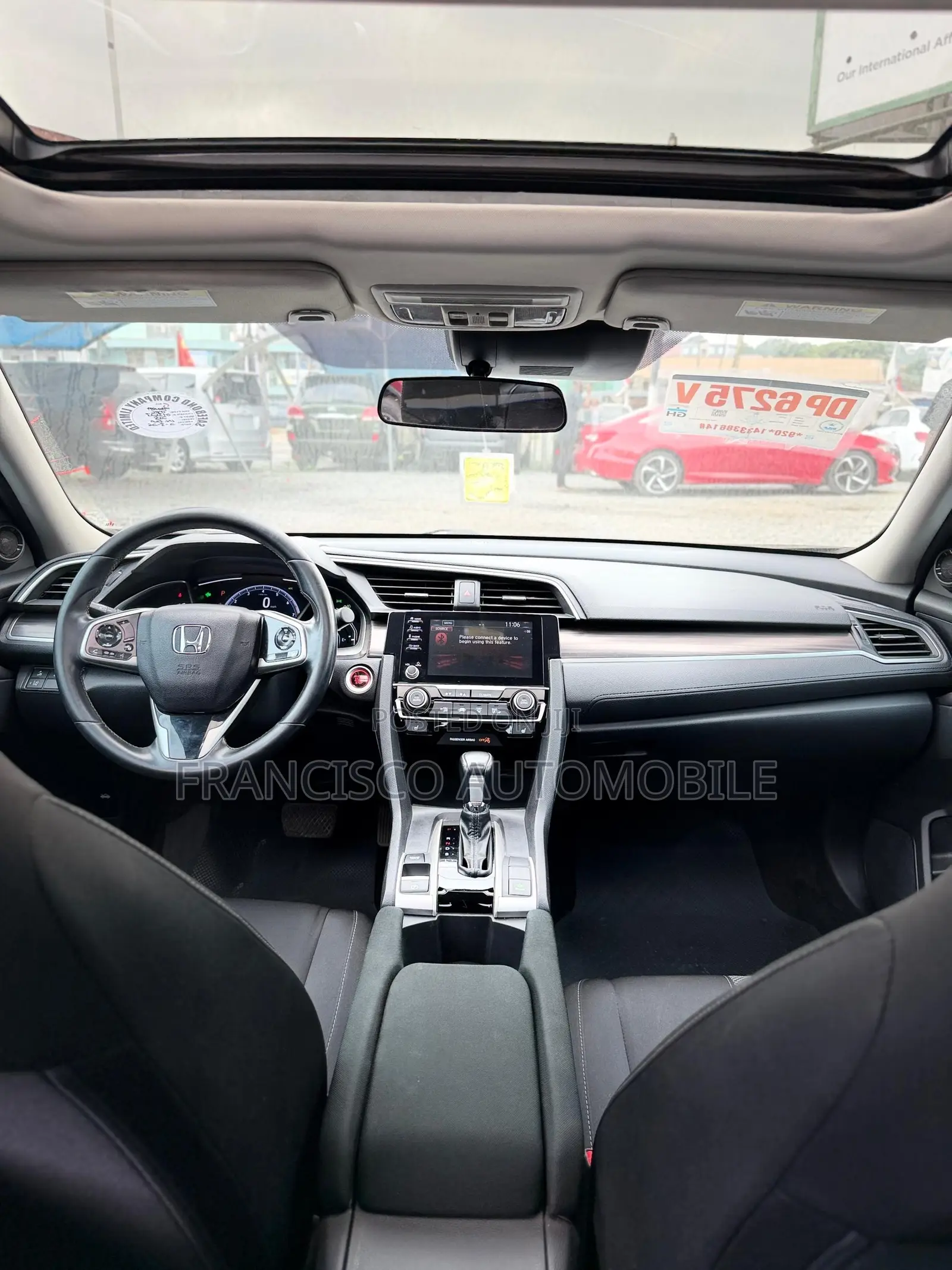 Honda Civic EX Sedan 2020 Black