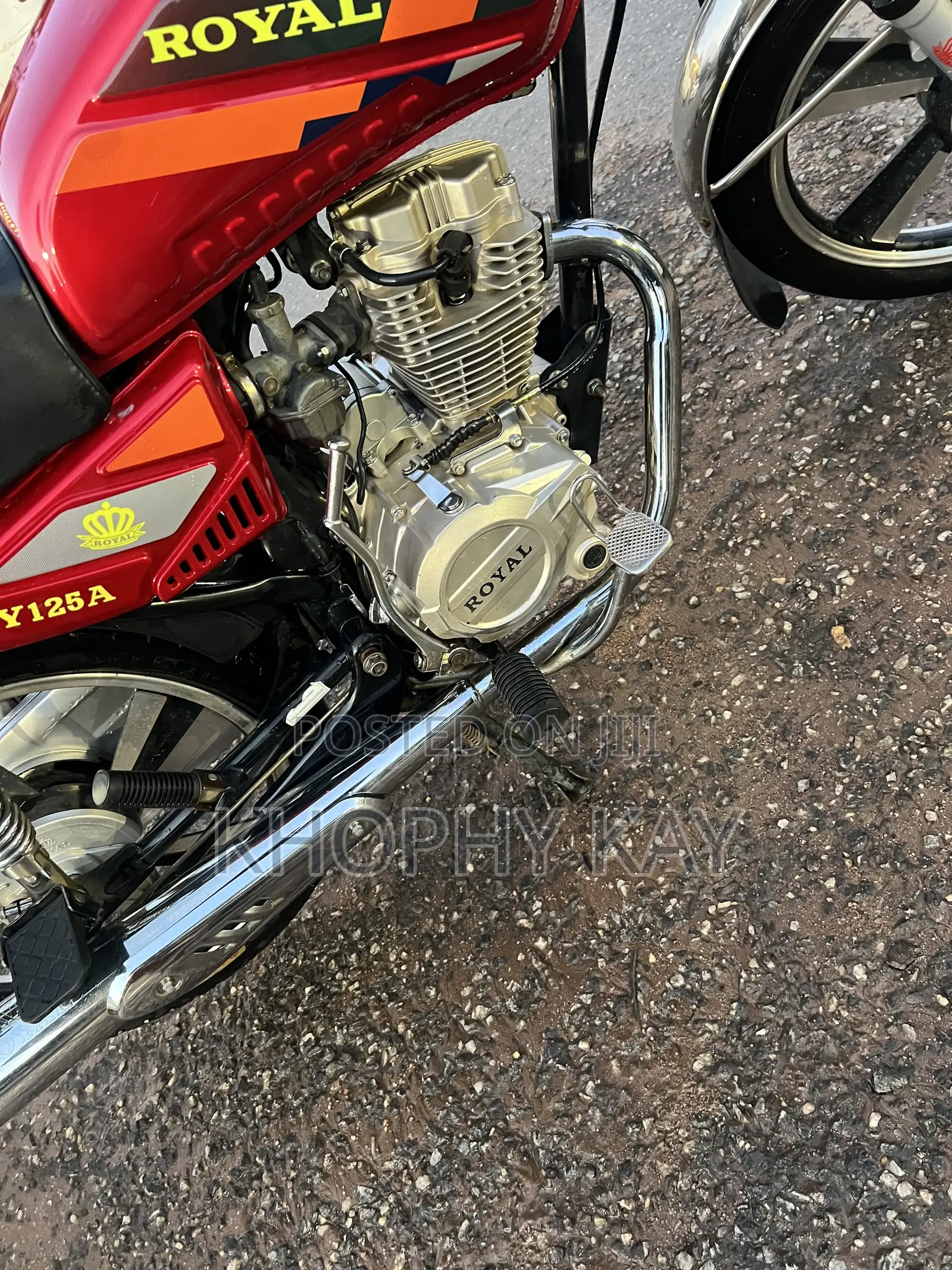 Royal Motorcycle 2026 Red