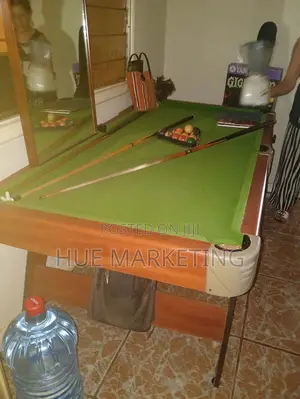Billiards Table/ Pool Table With Balls and Stick