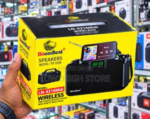 BoomBest LN-5216Midi 50W Wireless Bluetooth Speaker - Low2High