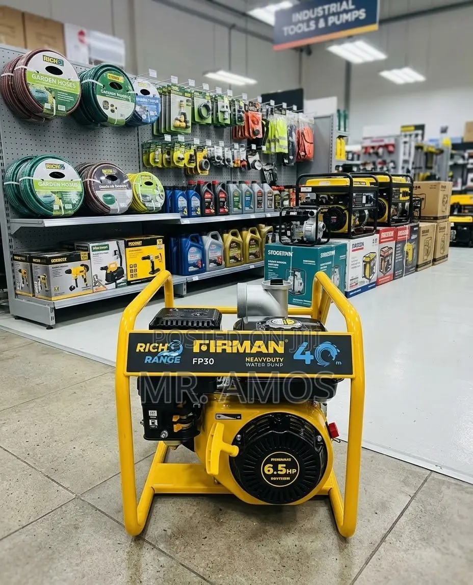 6.5HP Firman Gasoline Water Pump 3” FP30