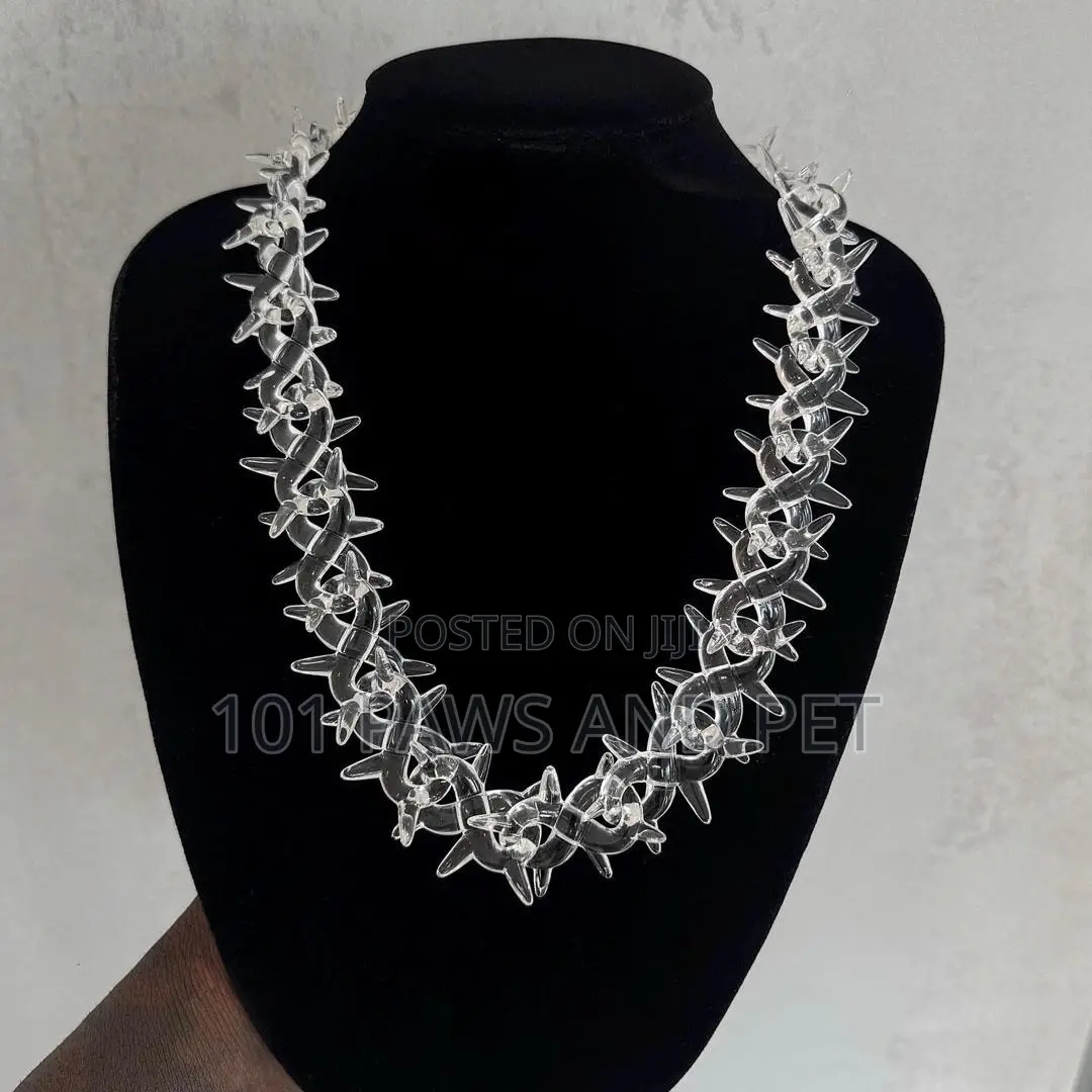 Transparent Cuban Necklace