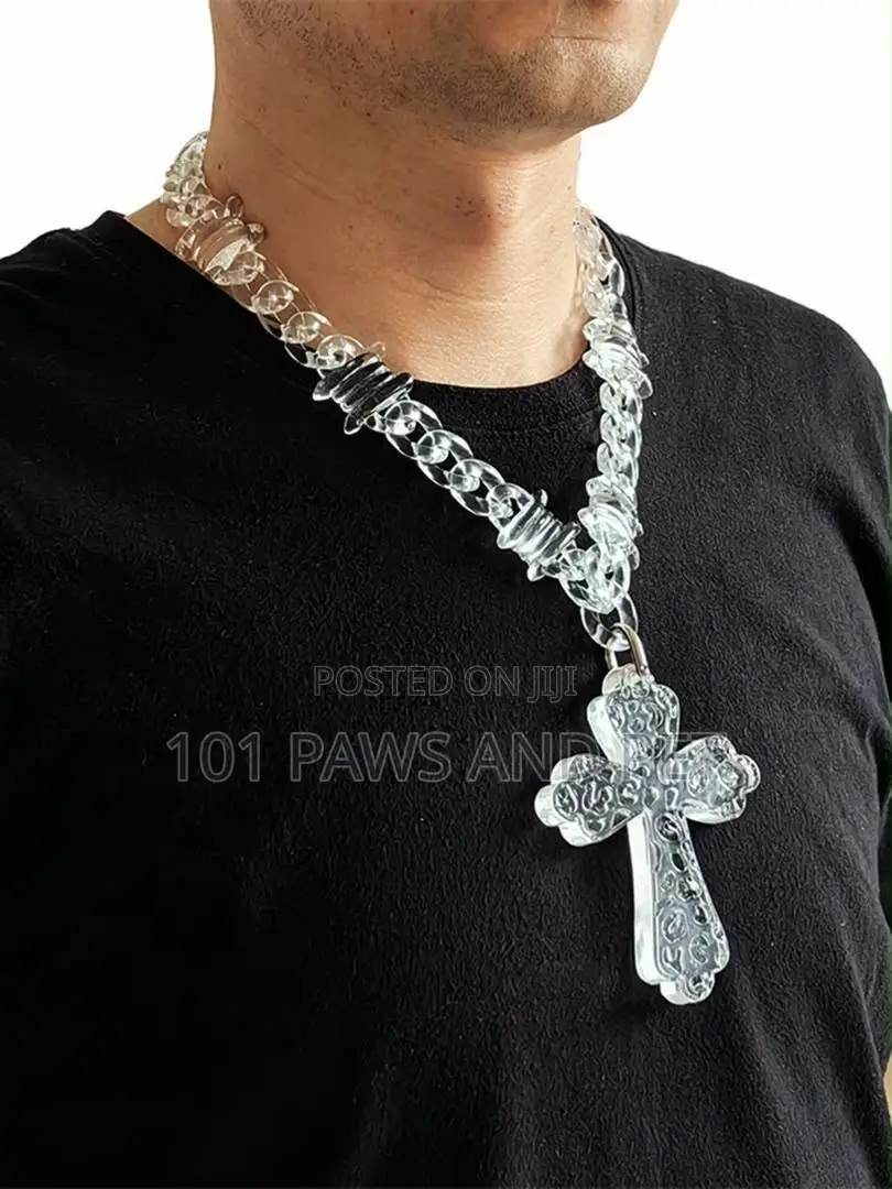 Transparent Cuban Necklace
