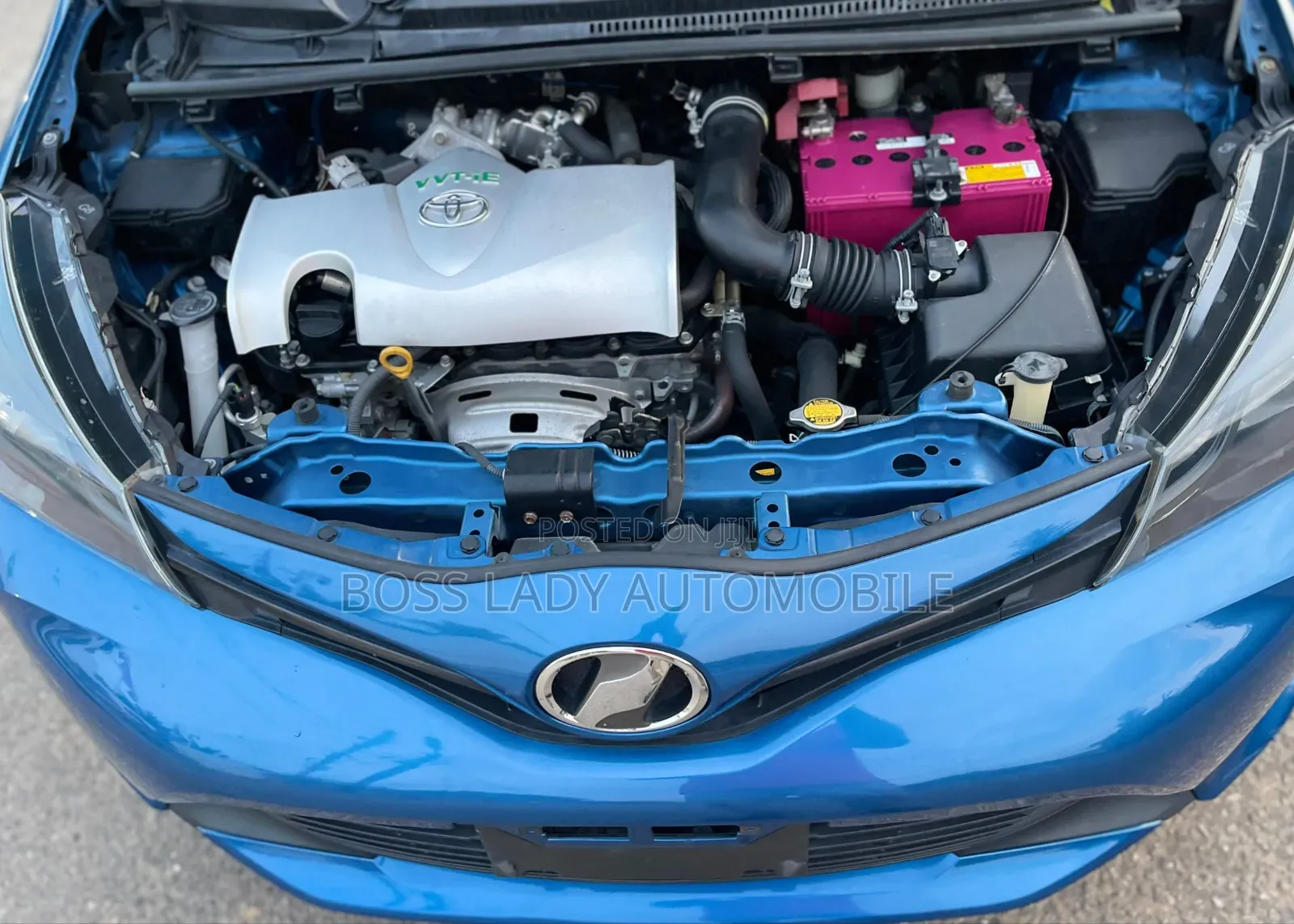 Toyota Vitz 1.3 FWD 3dr 2015 Blue