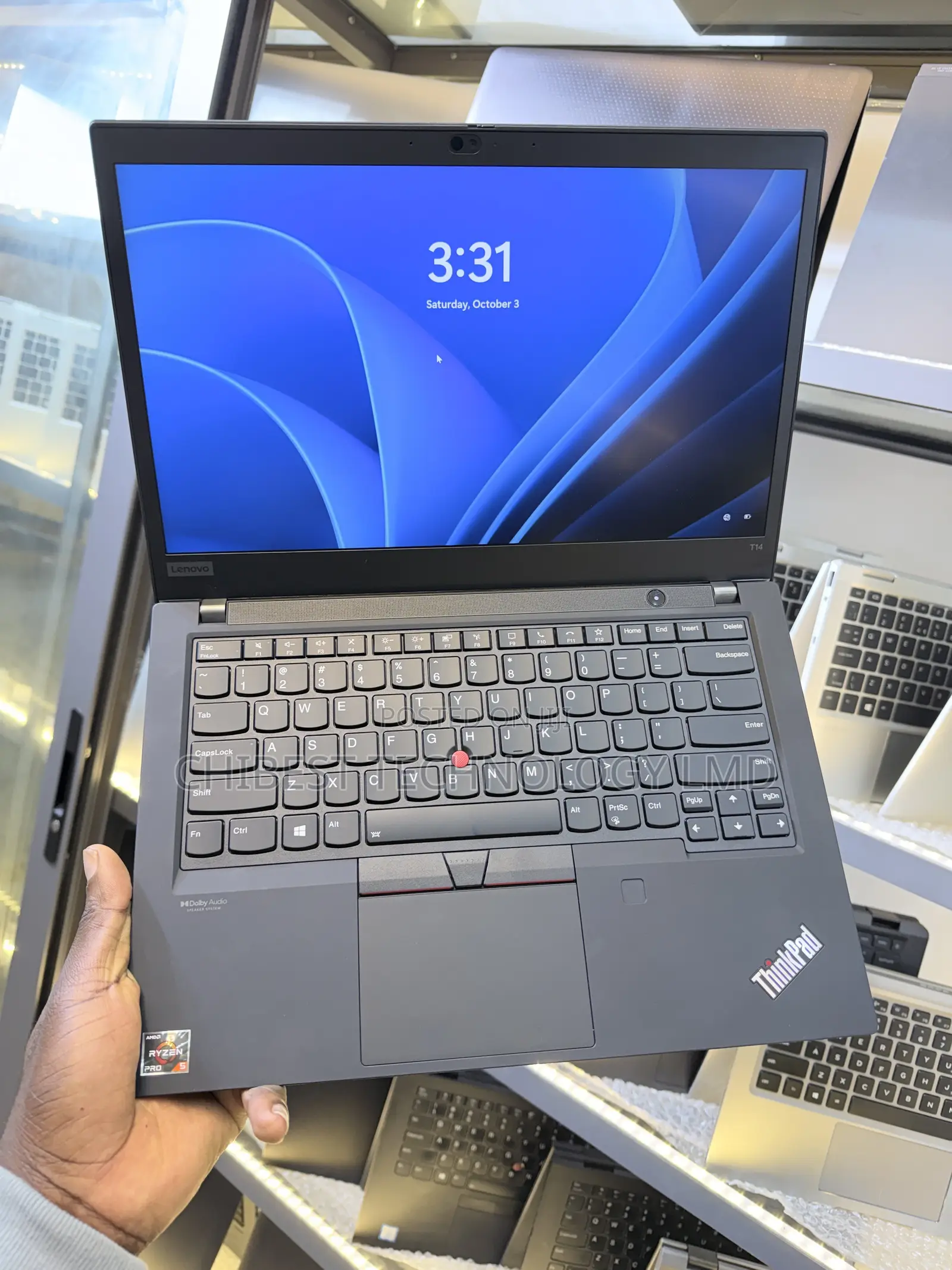Laptop Lenovo ThinkPad T14 G2 16GB AMD Ryzen 5 SSD 256GB