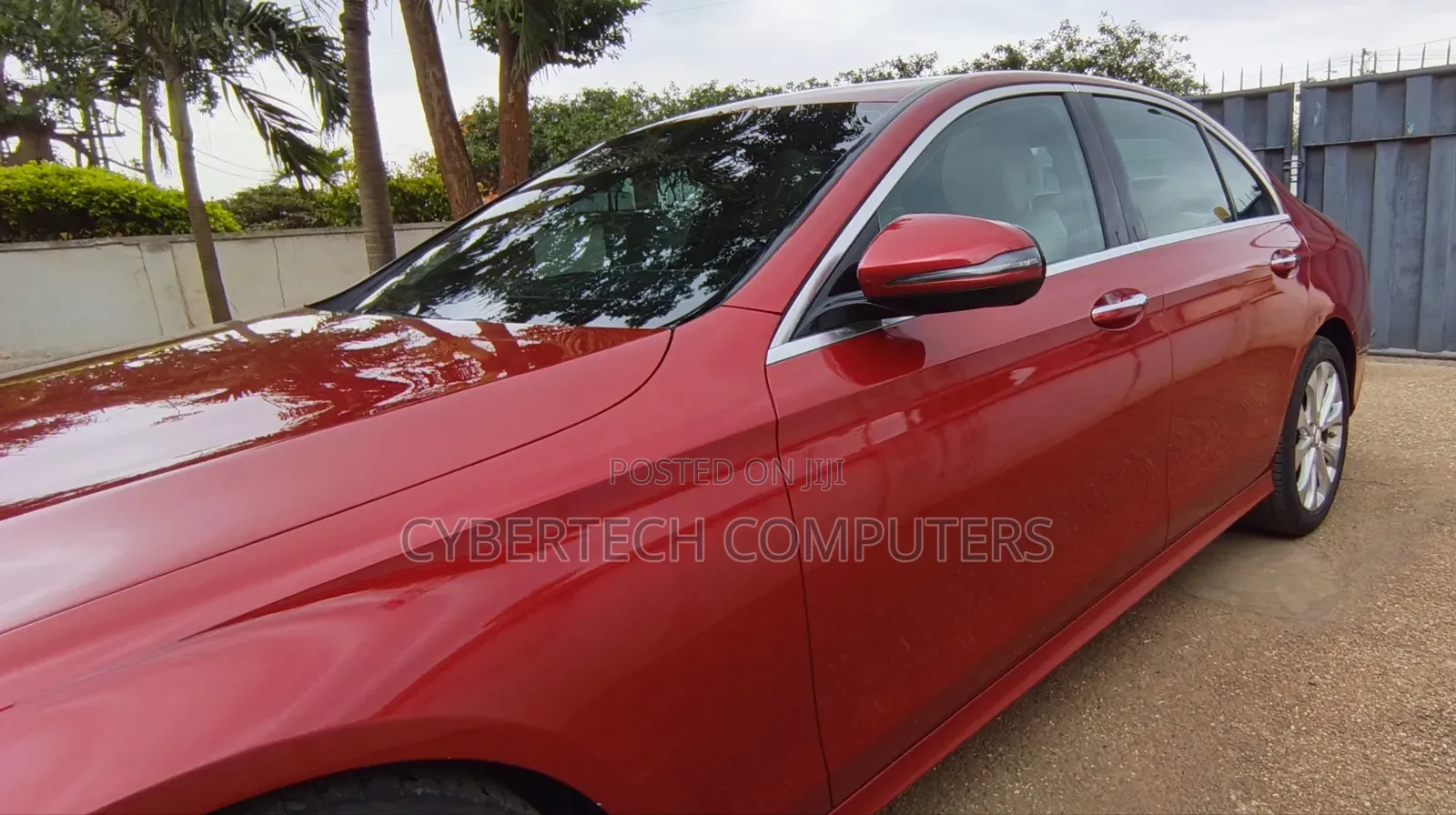 Mercedes-Benz E-Class 2017 Red