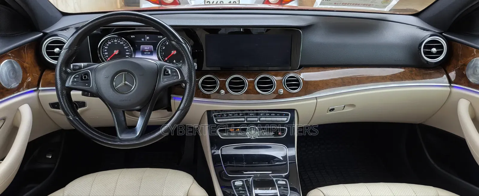 Mercedes-Benz E-Class 2017 Red