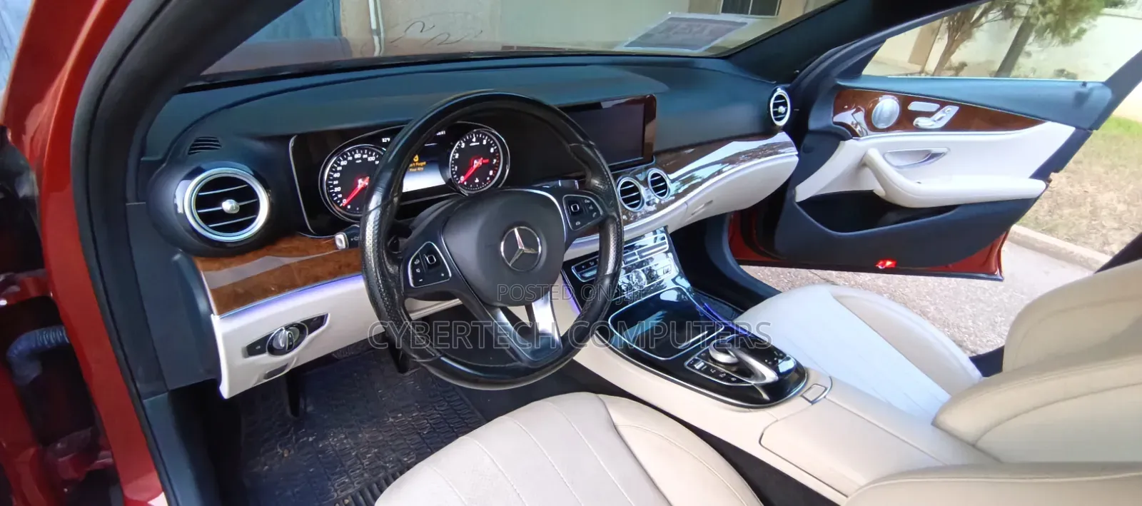 Mercedes-Benz E-Class 2017 Red
