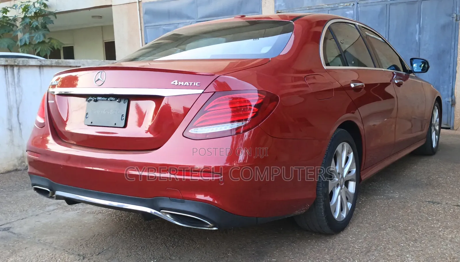 Mercedes-Benz E-Class 2017 Red