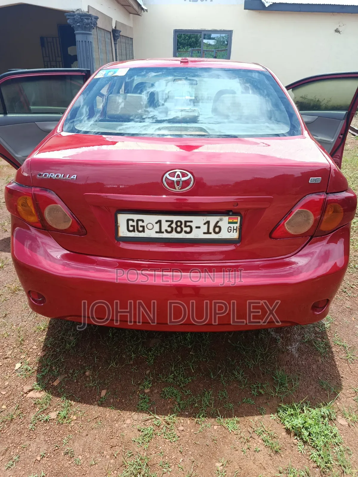 Toyota Corolla 2011 Red