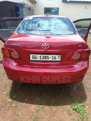 Toyota Corolla 2011 Red