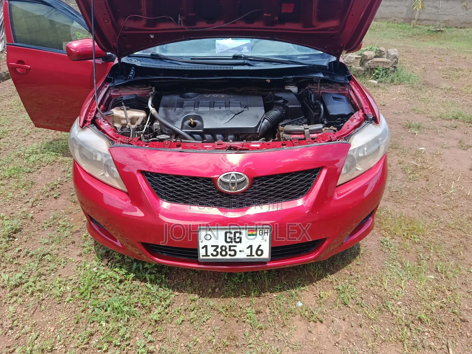 Toyota Corolla 2011 Red