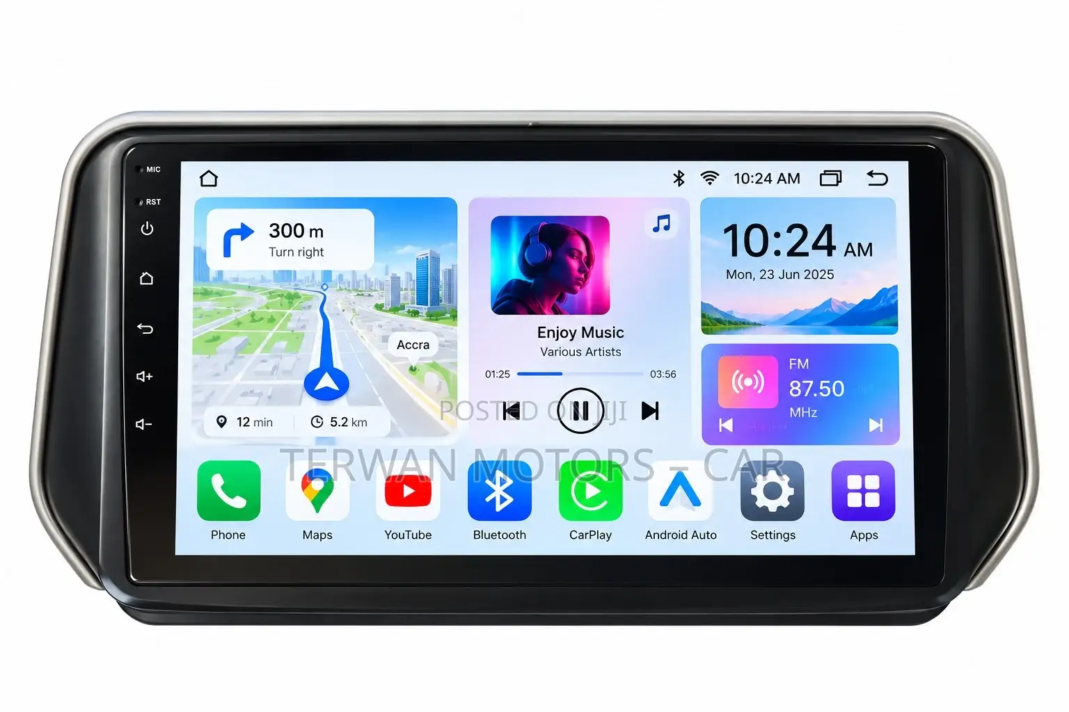 New Android Car Tape for Hyundai Santa Fe 2019 to 2020