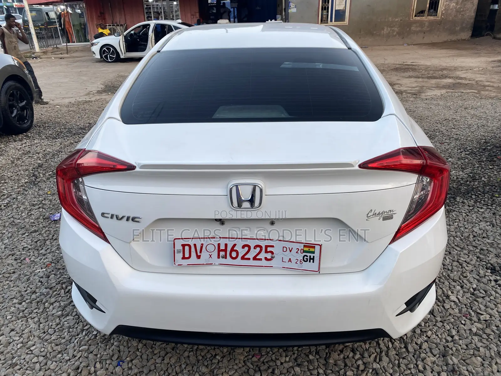 Honda Civic EX 4dr Sedan (2.0L 4cyl) 2017 White
