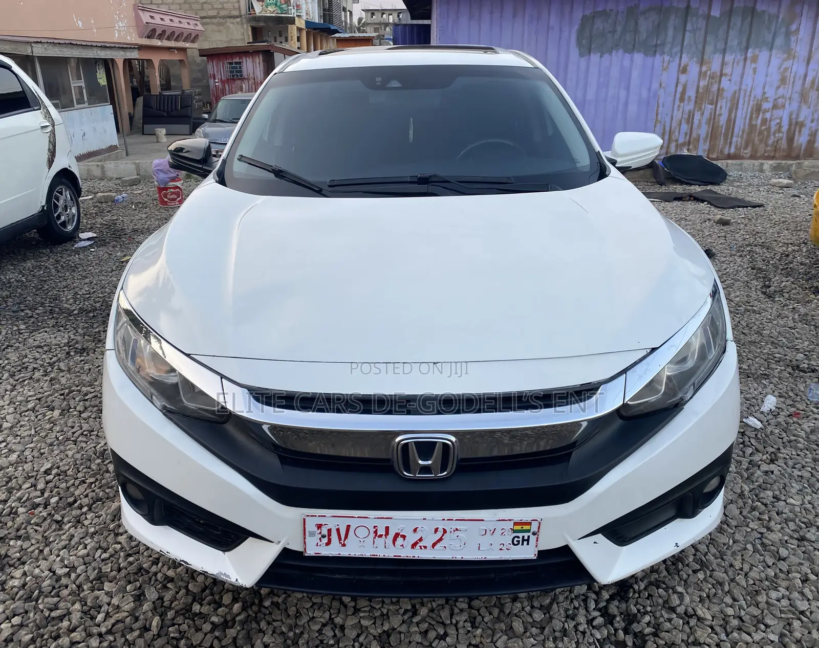 Honda Civic EX 4dr Sedan (2.0L 4cyl) 2017 White