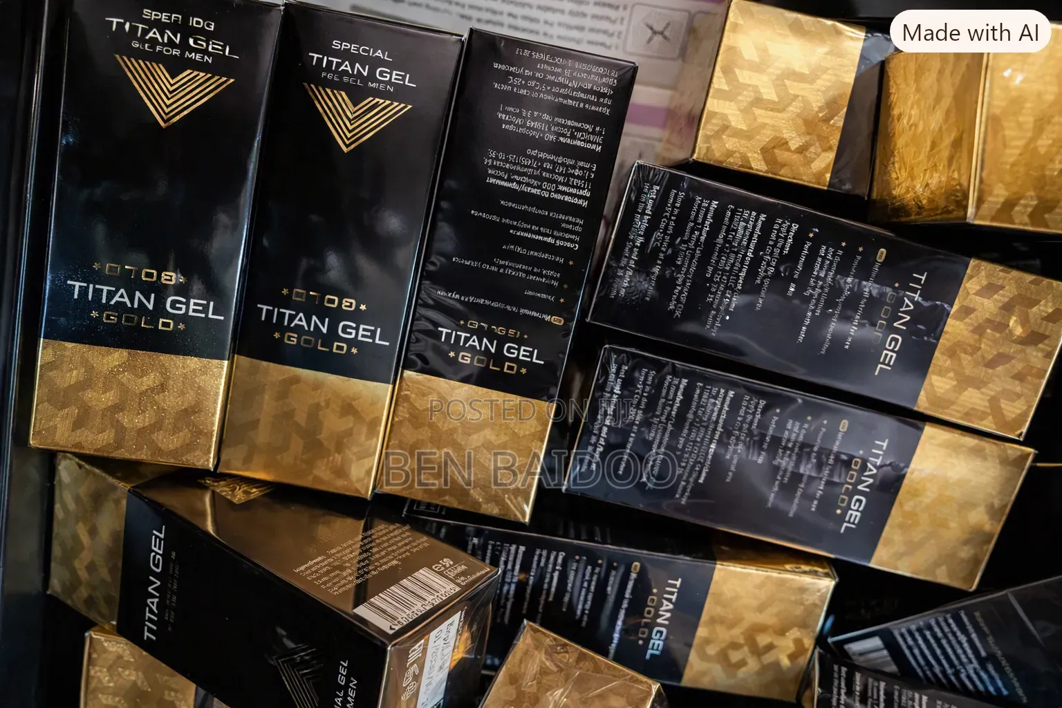 Titan Gel Gold(Masculine Confidence)