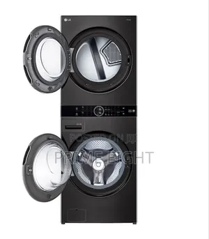 LG 21/16 Kg (Model FWT2116BS) Is an Integrated Single-Body WashTower