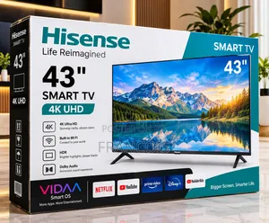 Slightly Used Hisense Smart 43 Inches Television