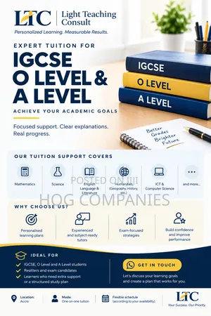 IGSCE O Level & a Level Private Tuition | One-on-One Classes