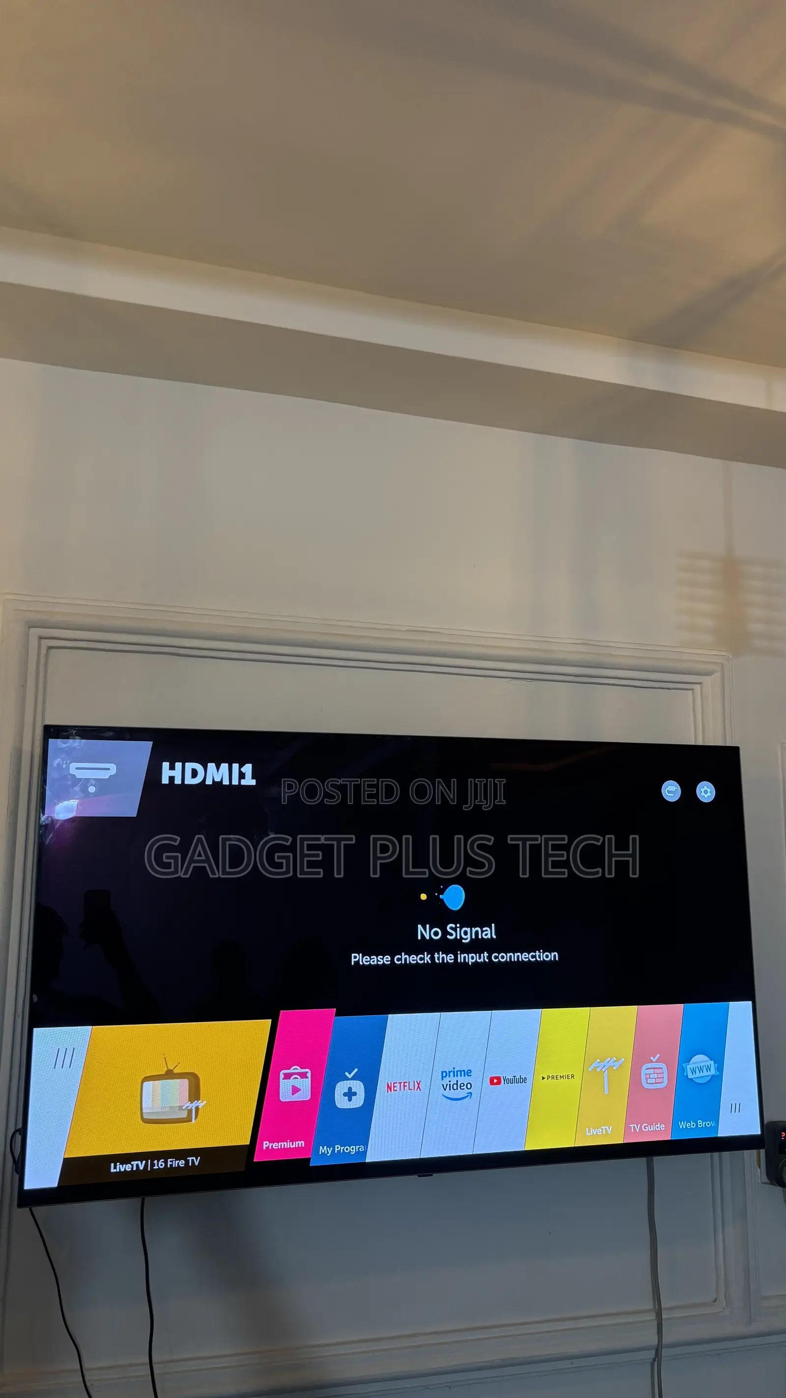 Home Used 55” LG OLED FHD Smart TV