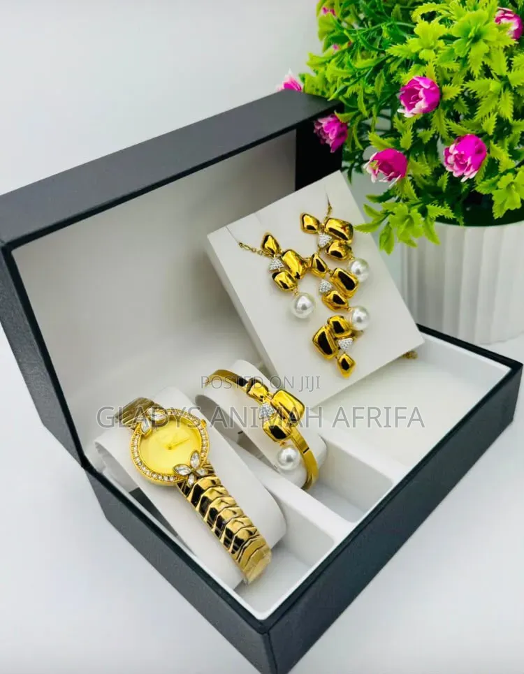 Luxury Men's and Women's Watch+jewelry Set